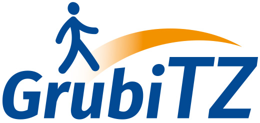 Logo des Projektes Grundbildungsteilzeit – Wege in gute Arbeit (kurz: GruBitz)